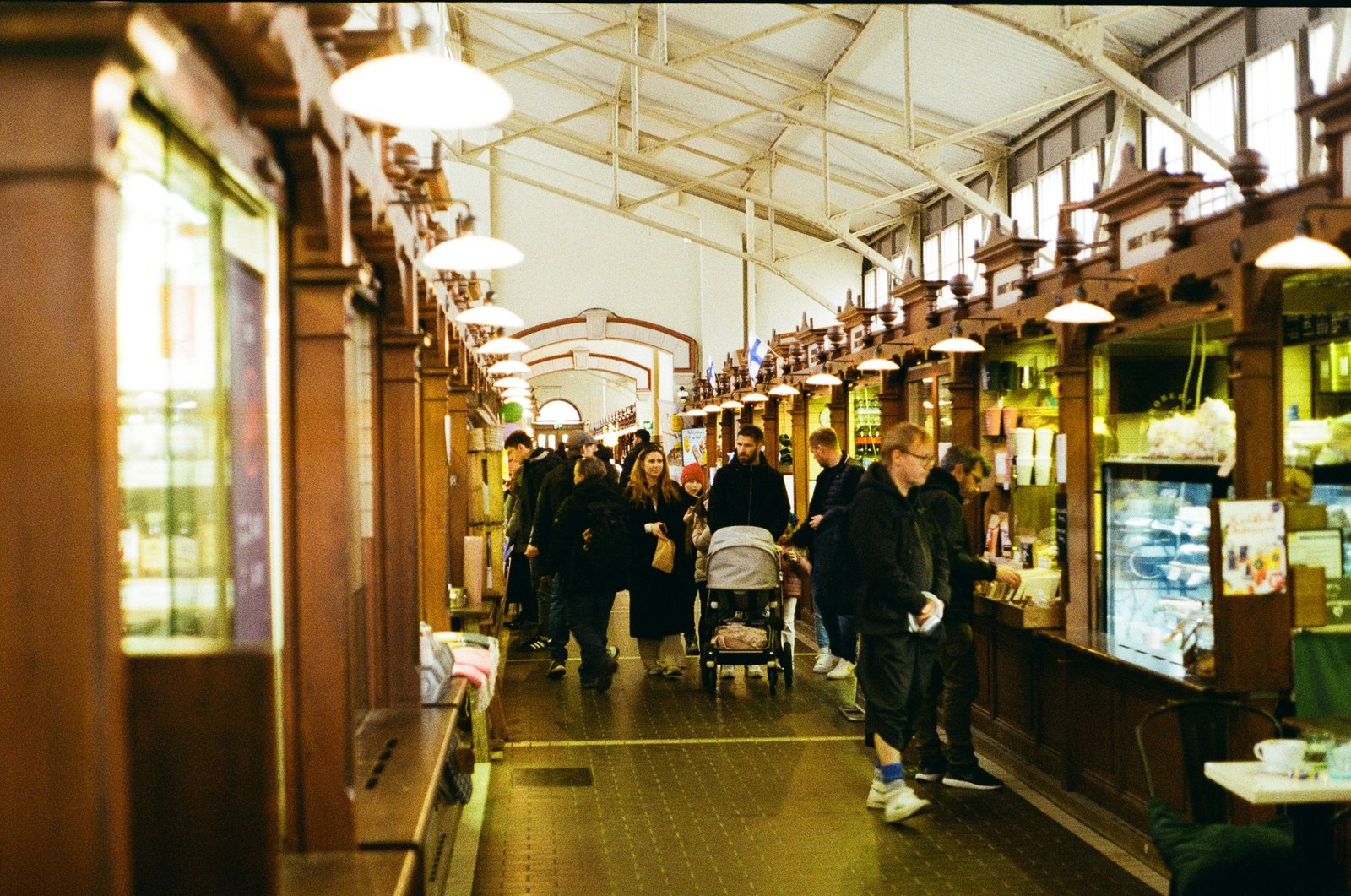 Marché couvert et pause food à Paris
