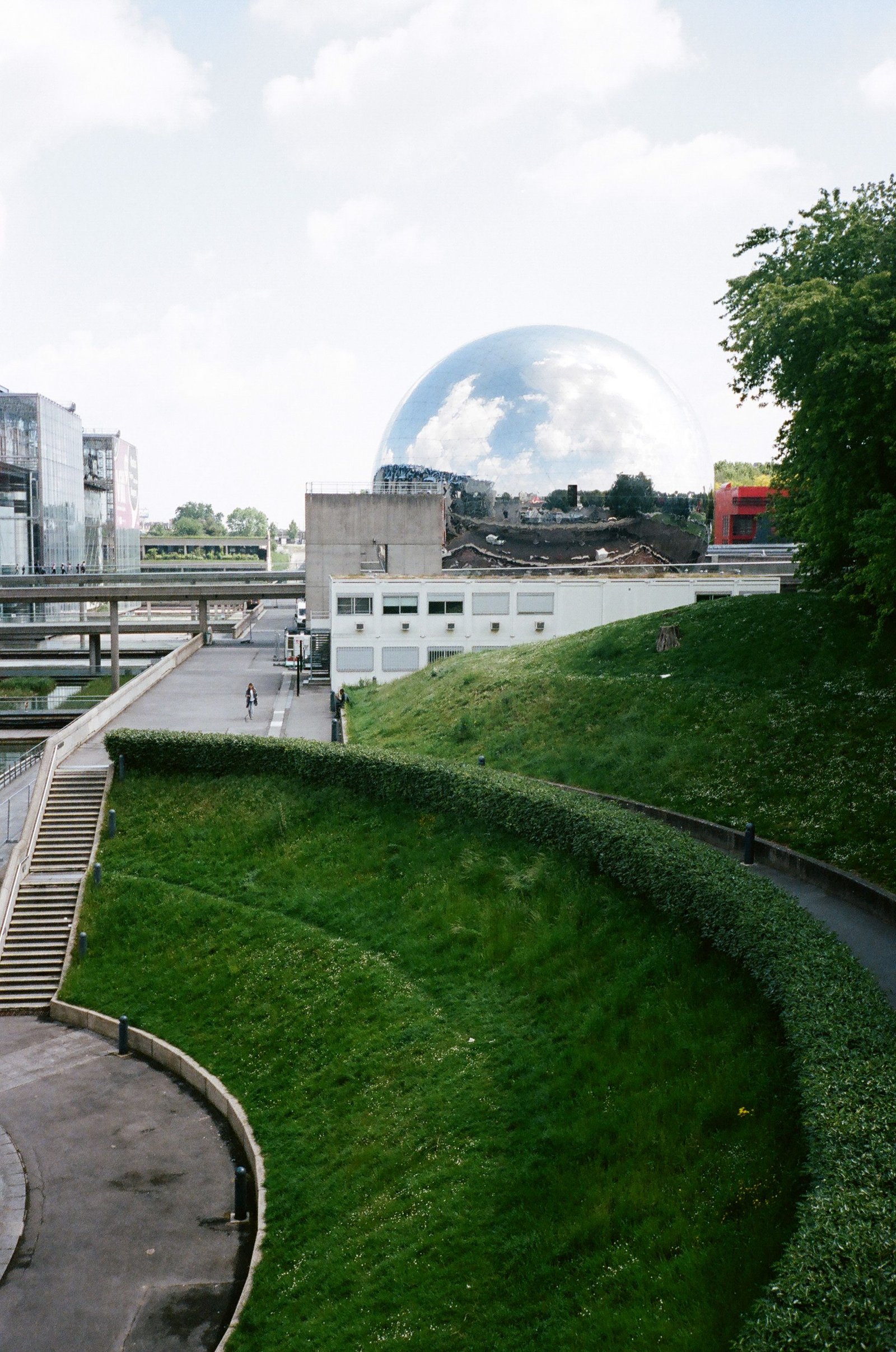 La Géode à la Cité des Sciences et de l'Industrie à Paris