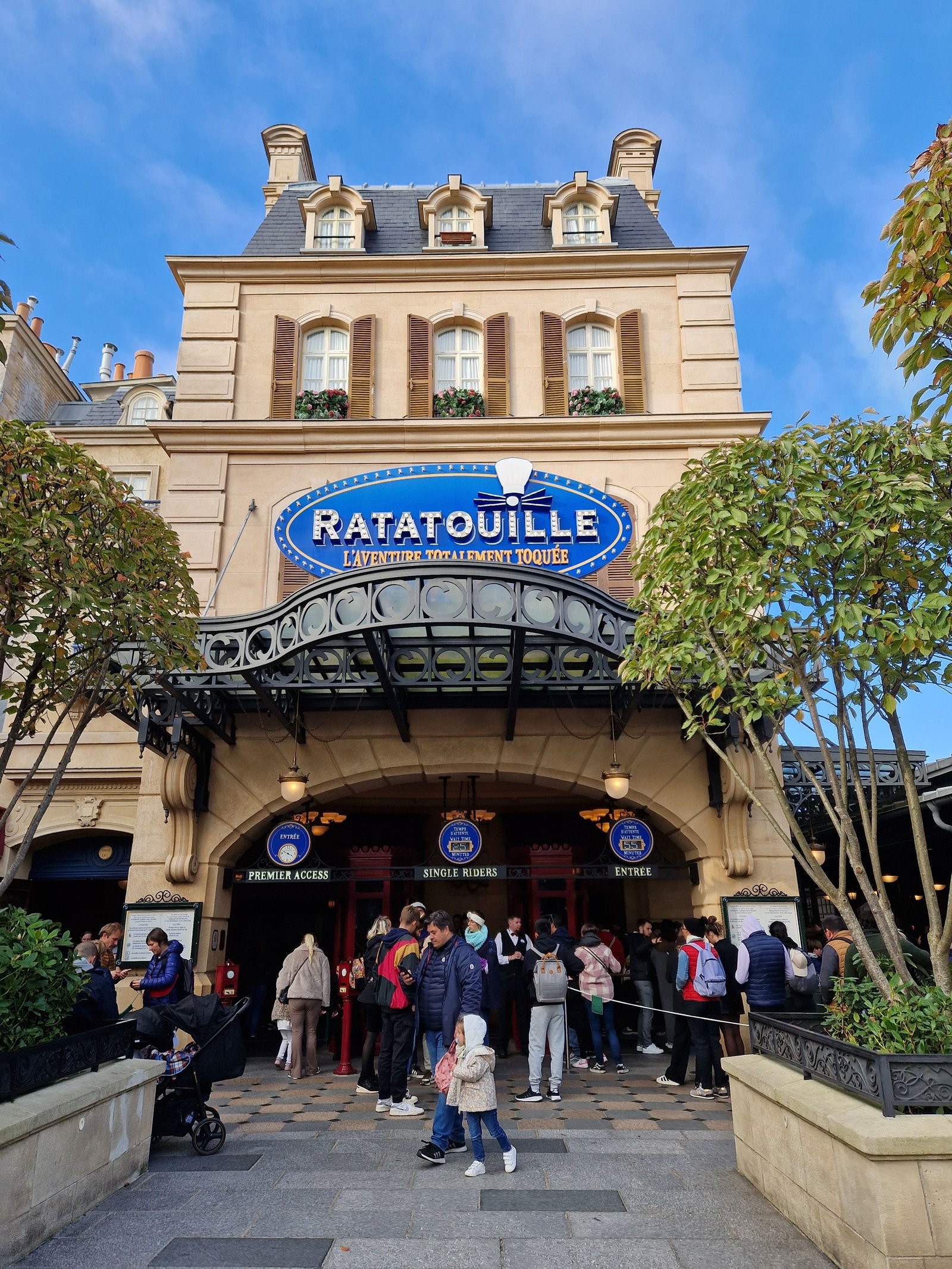 Attraction à sensations à Disneyland Paris