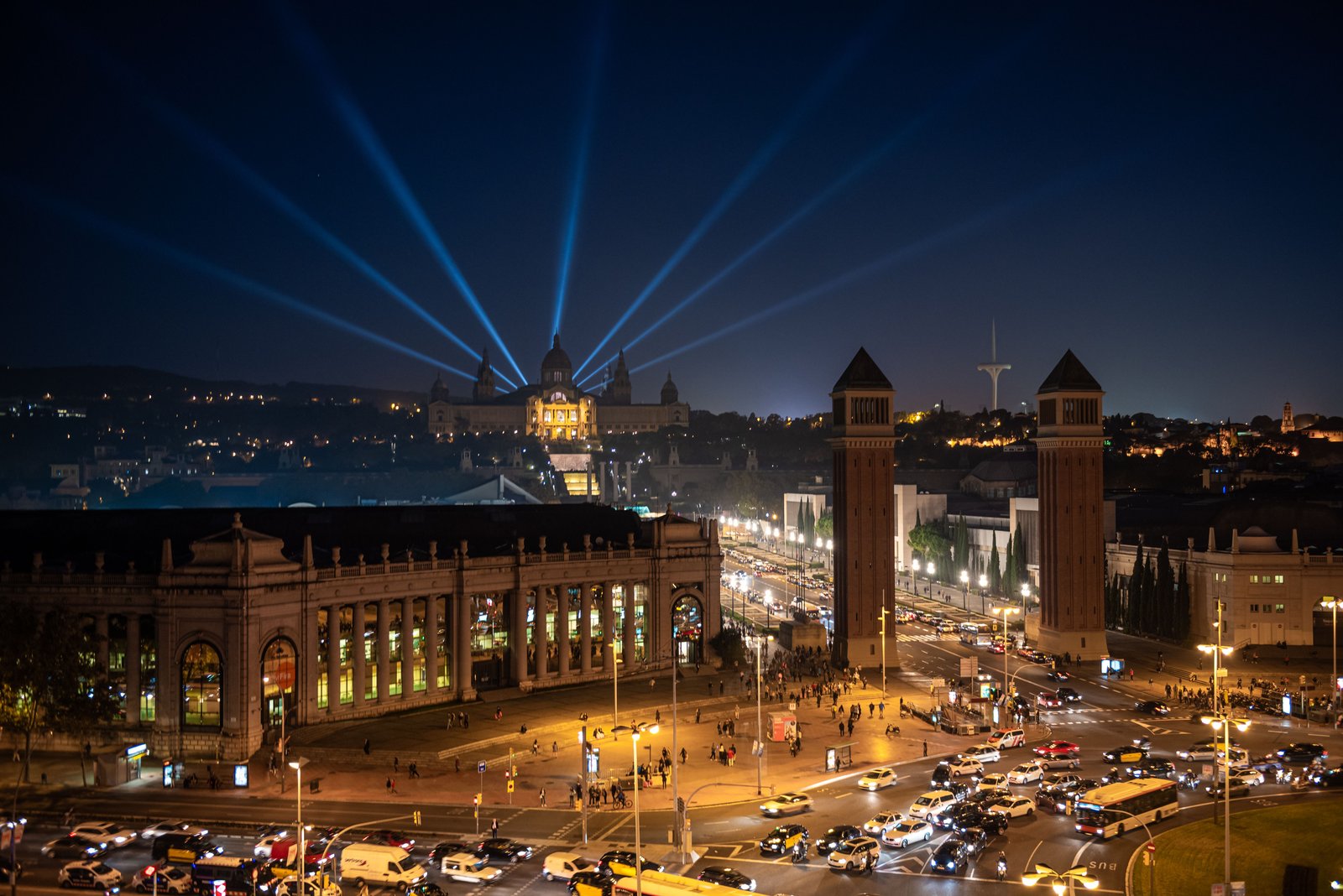 Las Arenas a Barcelone