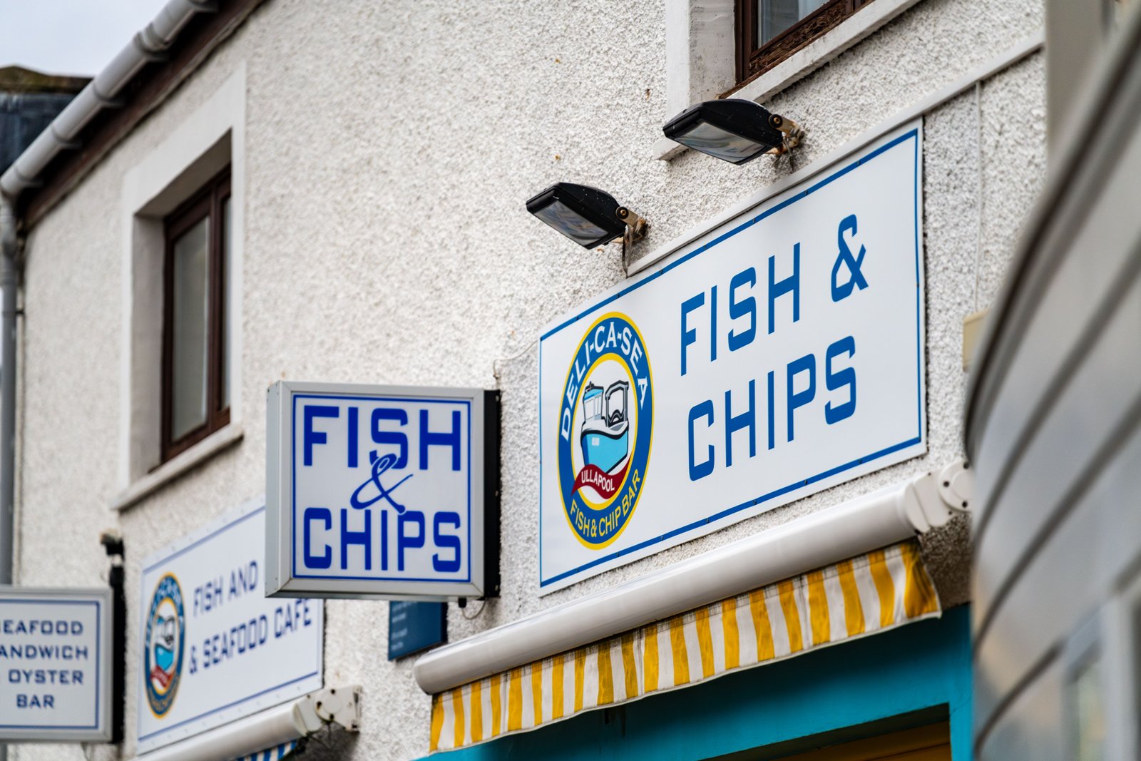 Fish and chips à Londres