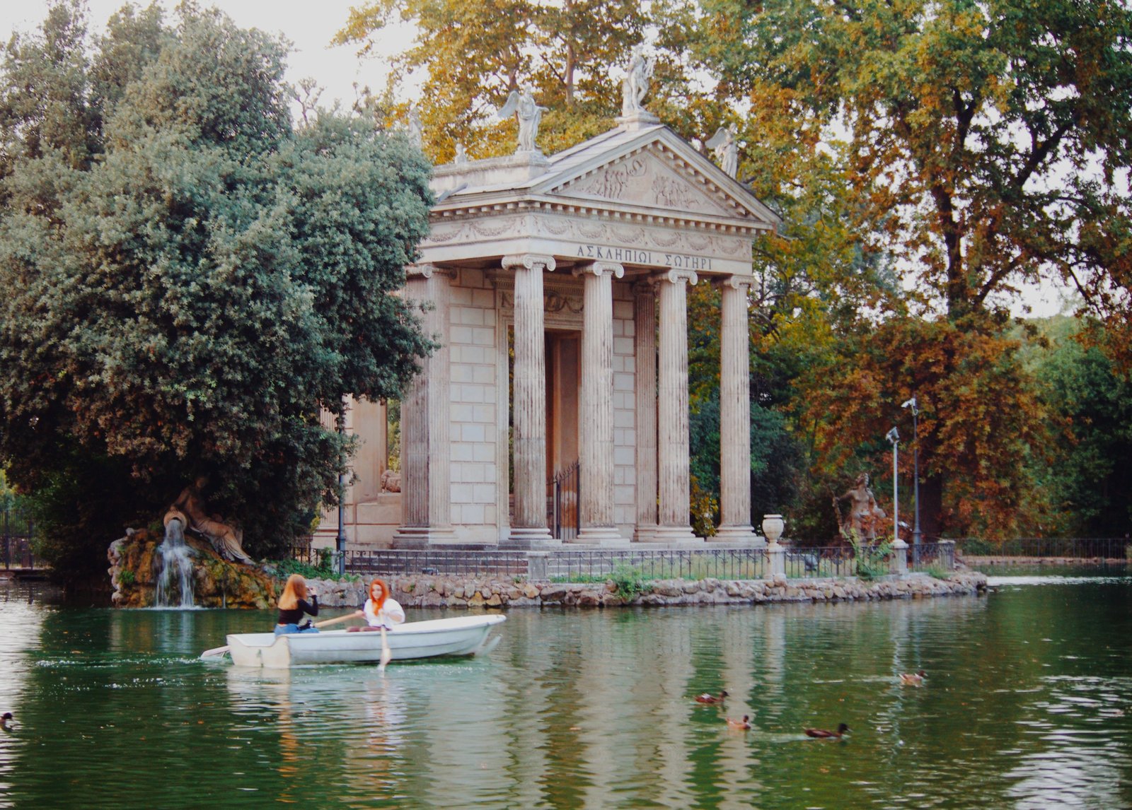 Villa Borghese et Pincio a Rome