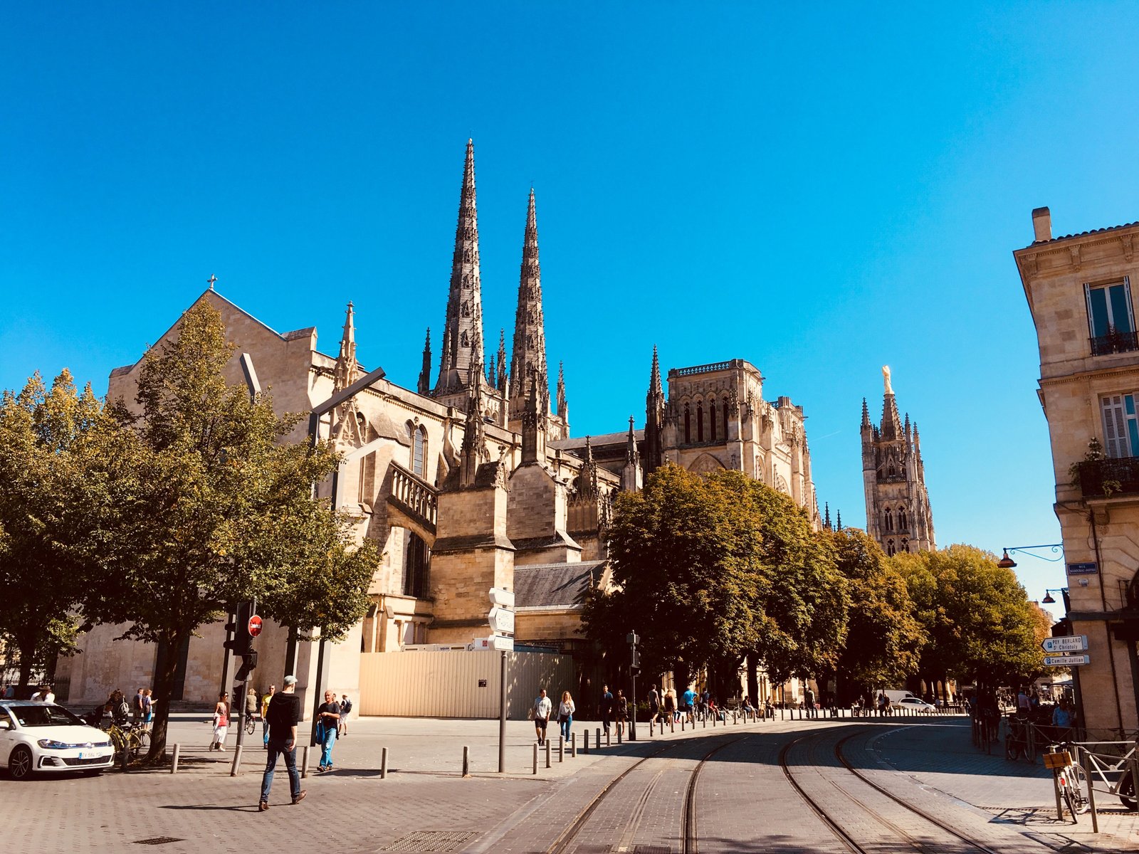Quartier Saint-Michel a Bordeaux